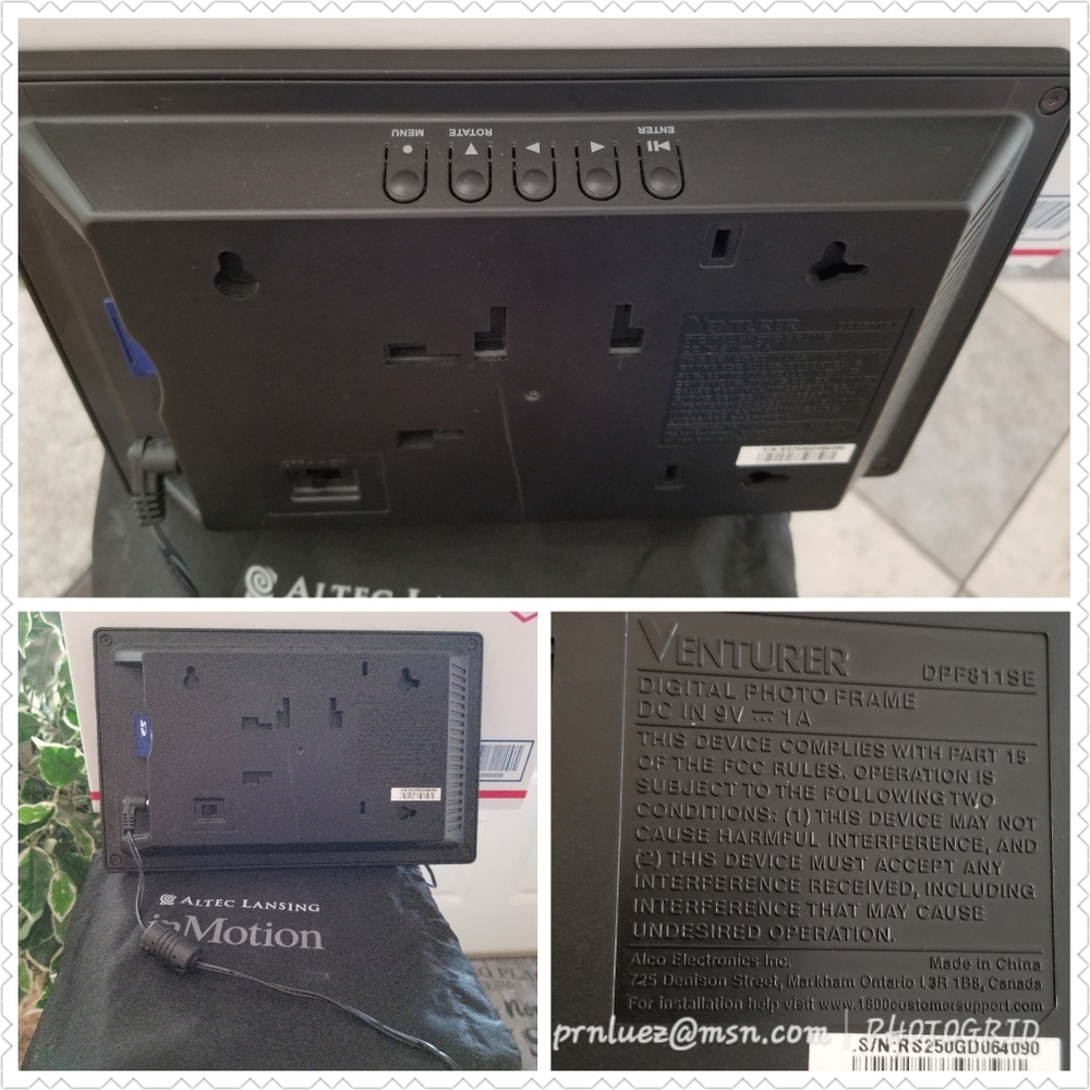 Venturer Digital Photo Frame - Picture 2 of 4